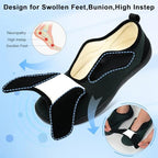 Scurtain Mens House Slippers Comfortable Wide Diabetic Orthopedic Shoes - Image 2