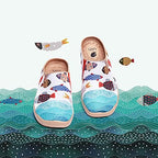 UIN Slipper Woman Travel Art Painted Shoes Wide Toe Casual Home Slip On Mules Malaga - Image 4