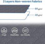 Fab totes 8 Pack Storage Bags for Clothes Blanket Storage Bins with Lids - Image 6