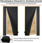 Reversible Magnetic Thermal Insulated Door Cover Curtain for Winter - Image 7