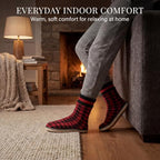 cosyone1997 Mens Slipper Socks Sherpa Fuzzy Non Slip Cozy Gifts - Image 2