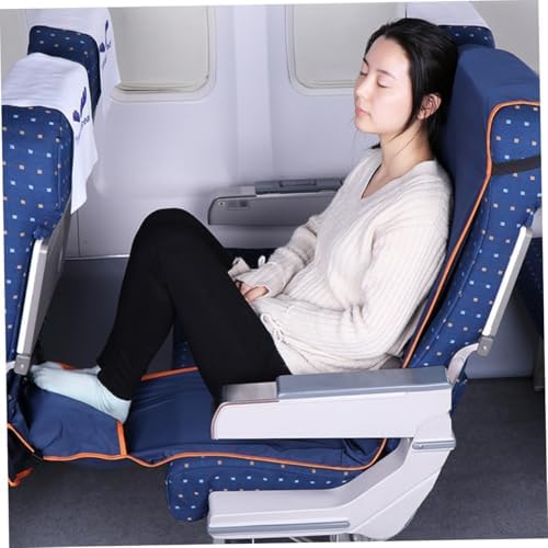 Zerodeko Airplane Foot Hammock Seat Cover Travel Footrest for Long Flights Portable Bed for Boys and Girls Adults - Image 4