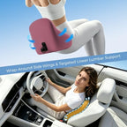 BABUR Car Lumbar Support Pillow Memory Foam Back Cushion for Driver Seat - Image 5