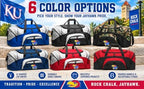 Large University of Kansas Camo Duffel Bag - Image 3