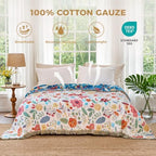 LUTBM Boho Throw Blanket for Couch 50"x60", Cotton Decorative Bed Throws - Image 2