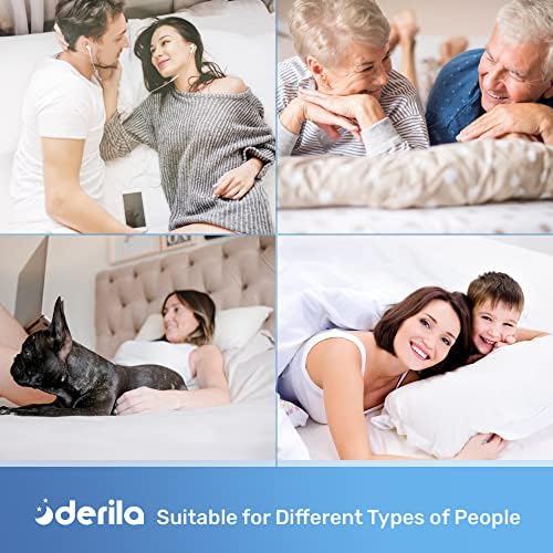 Derila Cooling Pillowcase for King Neck Pillow, 23.6 x 13.4 x 4.3 in - Image 6