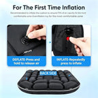 Portable U-Shaped Airplane Seat Cushion with Pump & Tailbone Relief - Image 4
