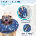 Supet Inflatable Dog Cone Collar Alternative After Surgery, Dog Neck Donut Collar Recovery E Collar for Neuter, Soft Pet Cone for Small Medium Large Dogs - Image 5