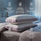IWS I WANNA SLEEP Premium King SnowTouch® Adjustable Size, Pack of 2 - Image 4