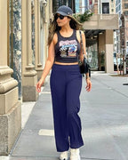 G4Free Yoga Pants for Women Wide Leg Pants with Pockets High Waisted - Image 2