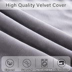1 MIDDLE ONE Body Pillow, Memory Foam Body Pillows for Adults Sleeping, Long Pillow for Bed, Big Large Firm Full Body Pillow for Side Sleeper, 20x54 Inch, Light Grey - Image 5