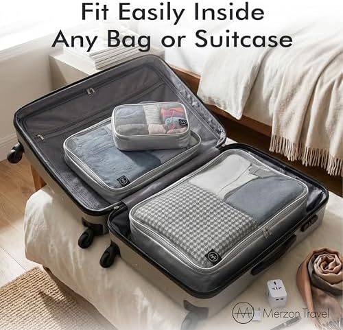 Packus Cubus Packing Cube Set | 24L | PC-511 Silver - Image 3