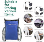 Wheelchair Footrest, Leg Support, Transfer Board Bags, Leg Rest Footrest Extender Storage Bag, for Wheelchair Accessories and Storage of Personal Belongings(W26H05B) - Image 6