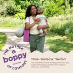 Boppy Anywhere Travel Nursing Pillow, Compact Breastfeeding Support Pillow - Image 6