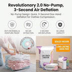 No-Pump Vacuum Storage Bags, Life Space Creator Storage Bags (6) - Image 3
