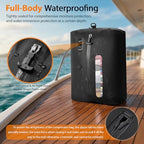 KXB Travel Vacuum Seal Bags with One-Button Suction, 34L Compression Packing Cubes for Carry-On Suitcase & Travel Backpack, Reusable IP67 Waterproof Vacuum Storage Kit for Luggage - Image 5
