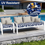 Smiry Waterproof Patio Cushion Covers, Stretch Outdoor Furniture Covers - Image 3