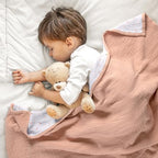 lulumoon Muslin Baby Blanket for Girls: Soft Lightweight Toddler Blanket - Image 2
