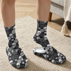 Christmas Slippers for Women Washable House Shoes with Cute Socks - Image 3