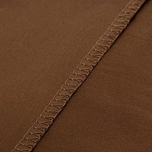 NTBAY Toddler Pillows with Pillowcases Set, 4 Piece 13 x 18, Brown - Image 3