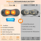 2026 Upgraded Cordless 4 in 1 Support Pillow, Triple Fusion Back Massager - Image 3