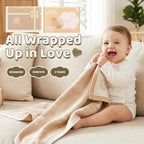 100% Cotton Baby Blanket Ultra Cozy Soft Newborn Swaddle for Boys and Girls - Image 5