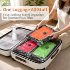 Travel Vacuum Compression Storage Bags with Electric Pump 18 Pack丨Space Saver Packing Seal Bags, Airtight Leak-Proof Thickened for Clothes, Luggage, Bedding, Closet Seasonal Organizer - Image 3