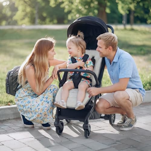 Momcozy Reversible Stroller Seat Liner, Mesh & Water-Resistant Sides - Image 2