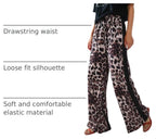 SHENHE Women's Cheetah Print Wide Leg Baggy Y2k Loose Streetwear Trousers - Image 4