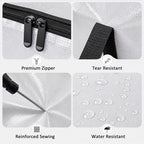 Songrey Extra Large Heavy Duty Moving Bags, 12 Pack, Clear - Image 3