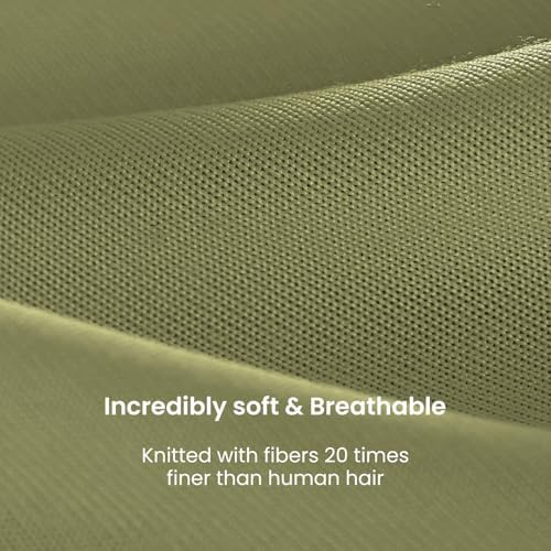 SLEEP ZONE 3 Pieces Jersey Knit Bedding Sets with 1 Comforter and 2 Pillow Shams, Soft and Breathable Comforter Set with Women, Men, Adults, Washable (Green, Full) - Image 4