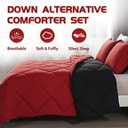 Decroom Lightweight 2 Pieces Comforter Set Twin Quilted Duvet Insert - Image 2