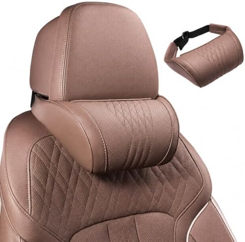 Universal Memory Foam Car Headrest Neck Pillow, Ergonomic Cushion，01：4pc by QWJUX