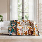 LUTBM Boho Throw Blanket for Bed 60"x80", 100% Cotton Cozy Couch Blankets - Image 5