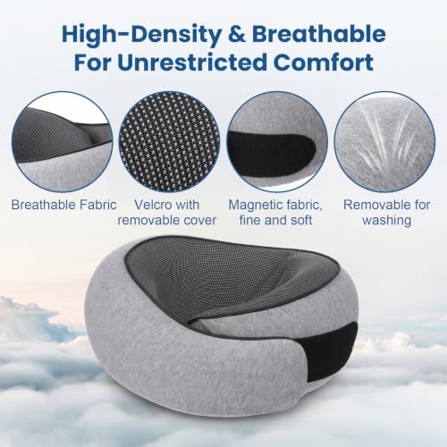 Ergonomic Airplane Pillow and Airplane Foot Hammock for Flight Car - Image 3