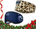 LOVE EYE Sleep Headphones Bluetooth 5.4 Sleeping Eye Mask Wireless Music Earphones with HD Speakers for Side Sleepers Total Blackout Cotton Mask for Travel, Home, Office, Unique Gifts by LOVEEYE
