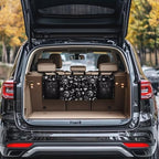Dreaweet Sun and Moon Car Accessories Cute Trunk Organizer for Car Women Hanging Car Trunk Organizers with Pockets Seat Back Waterproof Car Storage Trunk Organizer for SUV Truck Sedan Minivan - Image 2