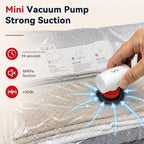 Travel Vacuum Bags with USB Electric Pump, 24 Combo Size - Image 6