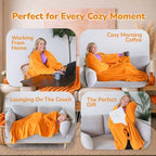 Super Blanky Wearable Blankets for Women & Men, Dorm Room Essentials, Gift for Her, Gifts for Women, Wife Birthday Gift Ideas - Image 4