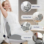 Lotarrotta Ergonomic Car Seat Cushion with Lumbar Support for Truck Driver, Multi - Purpose Orthopedic Seat Pillow for Office Chair, Car, Dining Chair as Gift, Sciatica Relief for Back, Hip, Leg Pain - Image 2