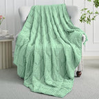 Mr. Sandman Cooling Weighted Blanket for Adults, Queen Size 15 lbs, 60″x80″ - Image 2
