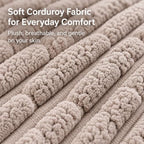 Neck Pillow for Recliner Chair, Helps Ease Neck Pain & Work Fatigue(Khaki) - Image 2