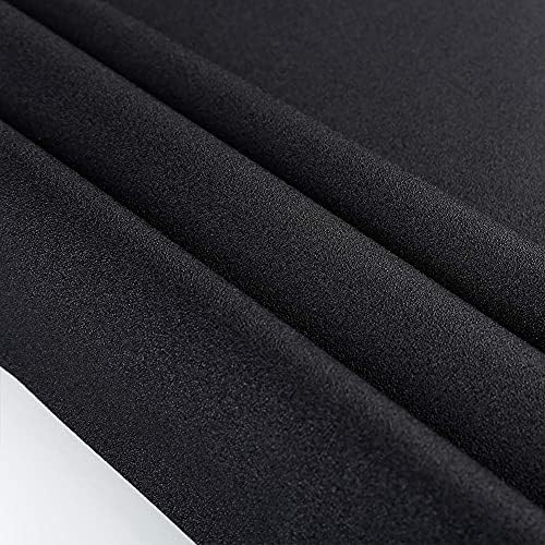 WochiTV Total Blackout Window Film 100% Light Blocking Non Adhesive No Residue Removable Opaque Static Cling Privacy Glass Tint for Home Bedroom Darkening Heat Control (29.5 in x 6.56 Ft) - Image 6