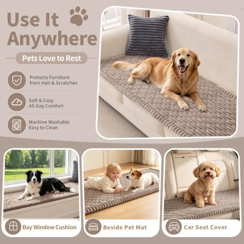 Couch Cover for Dogs, Non Slip Washable Sofa Protector for Pets - Image 5