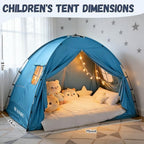 Bed Tent Twin and Full for Kids, Canopy Privacy Sleep Tent Indoor Bunk - Image 2
