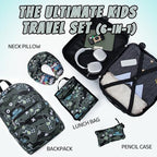 16’’ Kid’s Luggage Set with Spinner Wheels, Hardside with Suitcases,6 Piece - Image 5