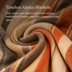 ALPAKITAS Alpaca Wool Blanket – Twin Size, 75 x 38 Inches – Warm & Lightweight – Couch, Bed, or Outdoor Blanket – Light Brown - Image 3