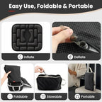 Airplane Seat Cushion, Inflatable & Portable Travel Cushion for Long Flight - Image 6