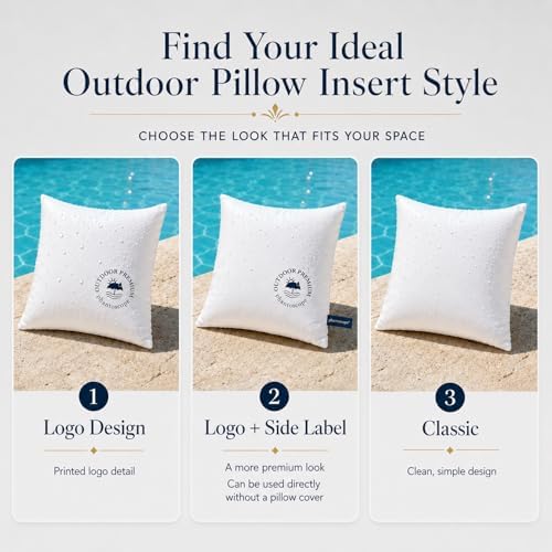 Phantoscope 12x20 Outdoor Pillow Inserts, Waterproof Lumbar Pillows 4-Pack - Image 6