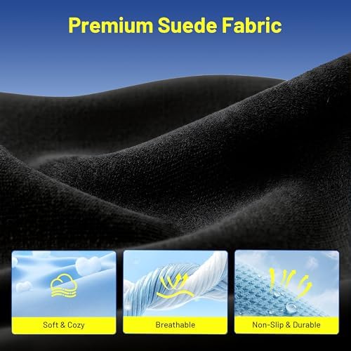 Car Pillow for Toyota Tacoma,Car Neck Pillow,Lumbar Support Pillow for Car,Memory Foam Pillow,Ergonomic Pillow,Adjustable and Washable,Car Essentials for Long Trips,Car Accessories,Suede,1 Set - Image 5